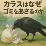 カラスはなぜゴミをあさるのか