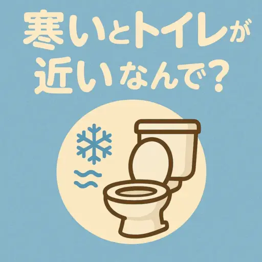 寒いとトイレが近い