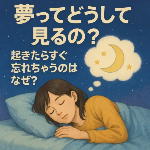 夢ってどうして見るの？