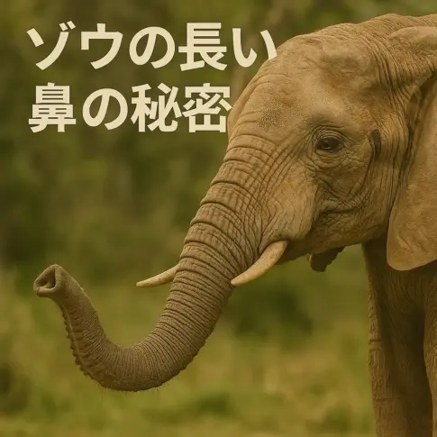 ぞうの鼻の秘密