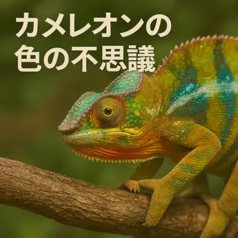 カメレオンの不思議