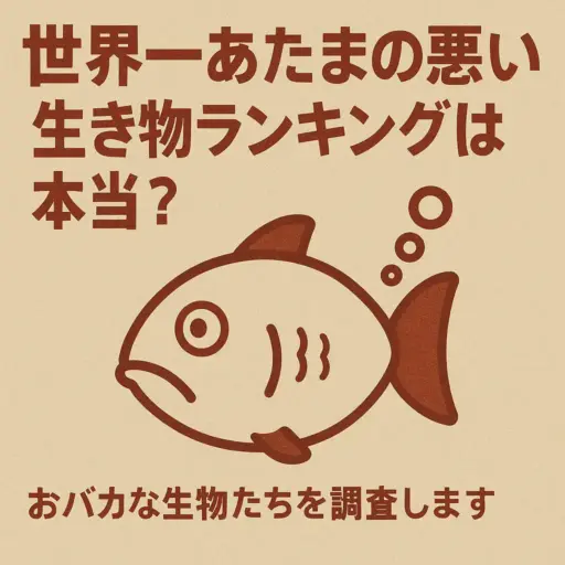 生き物ランキングは本当？