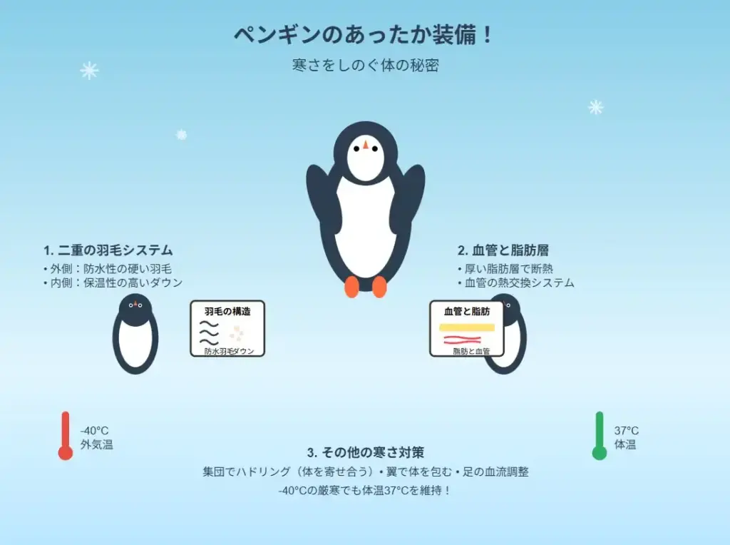 寒さを防ぐ秘密